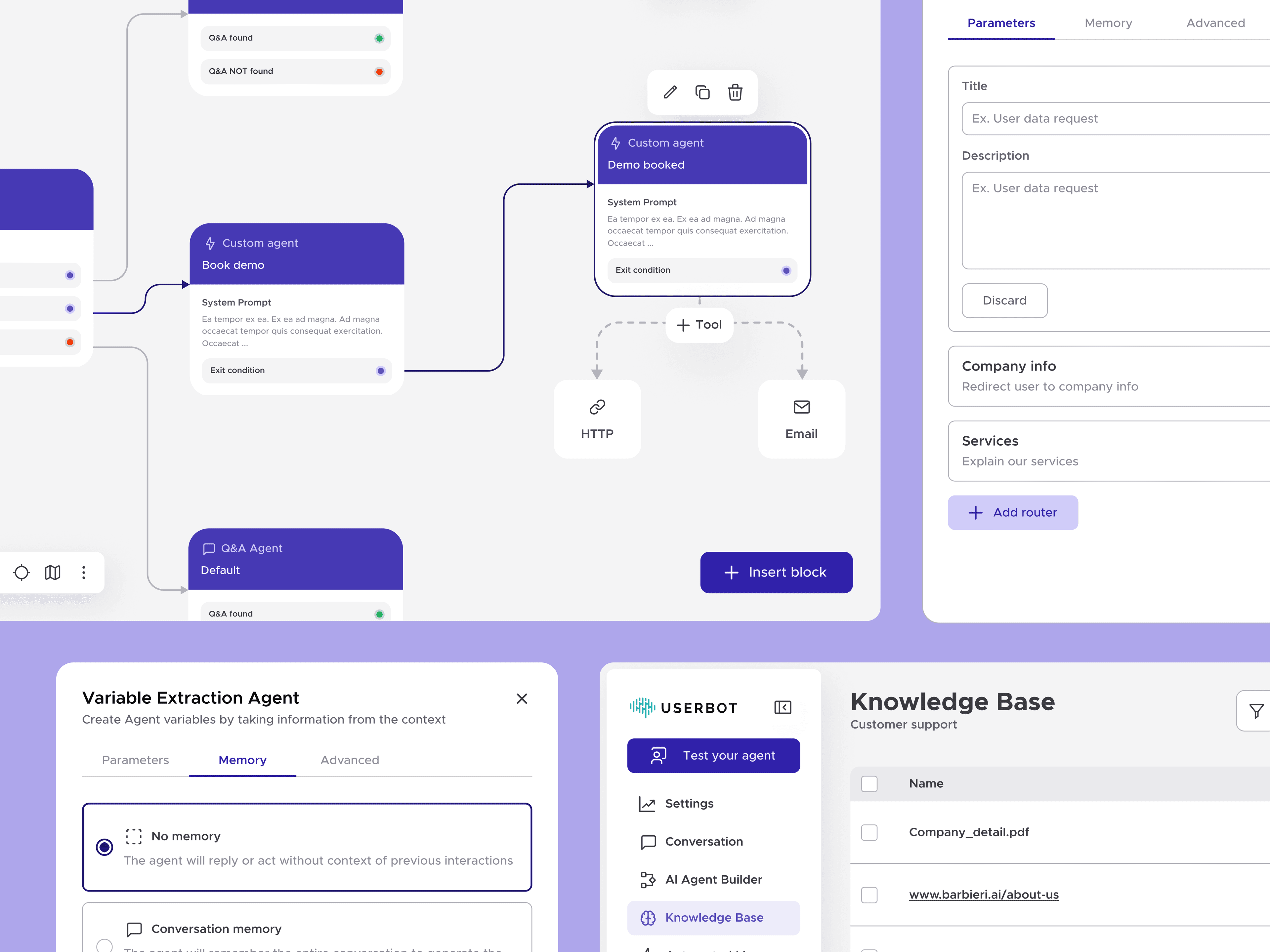 Userbot AI agent